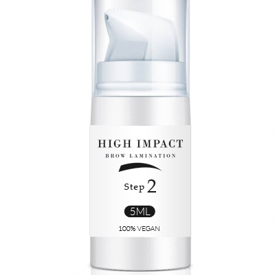High Impact Brow Lamination- Step 2